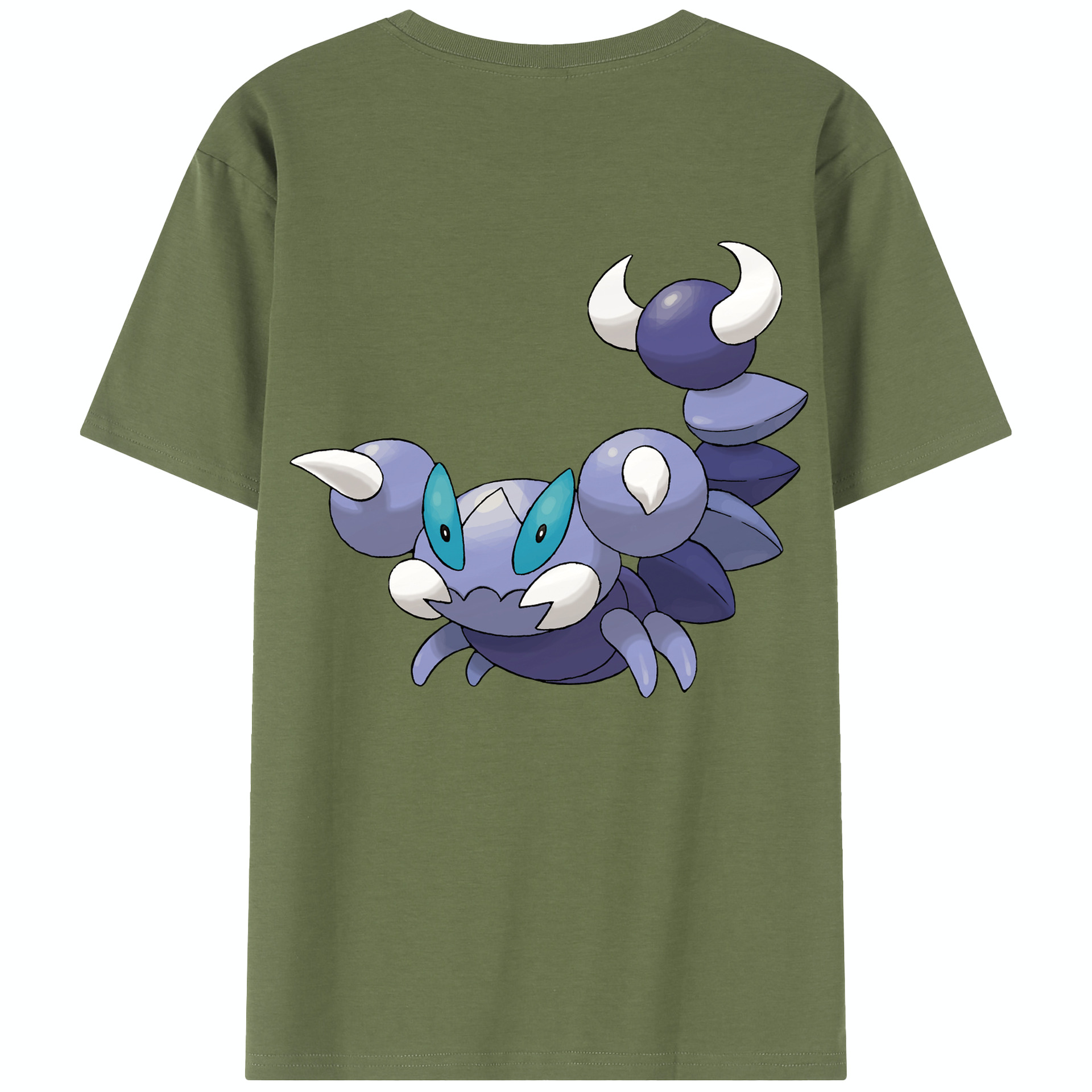 （画像用） ポケットモンスター Pokémon 綿100％半袖Tシャツ（背面プリント）